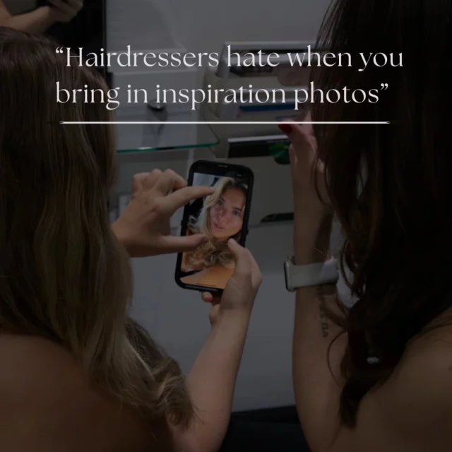 Do you ever go to your appointment with a whole pintrest board full of styles you like, only to sit down in the chair and feel embarrassed to bring them out... I often hear people say "I have some pictures, but I know hairdressers hate pictures". This couldnt be further from the truth. We love pictures!! Even if its AI or the tone of a piece of timber you saw lol. Everything is inspiration, and your stylist can tell you what's possible and what's not. 

#inspopic #edgehillhairdresser #wellasalon #cairnssalon